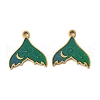 304 Stainless Steel Enamel Pendants STAS-Z139-03G-07-1