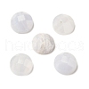 Natural Blue Lace Agate Cabochons G-B146-02B-6mm-1