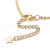 Clear Cubic Zirconia Link Bracelets BJEW-JB08843-6