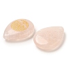 Natural Rose Quartz Drop Pendants G-C158-01D-2
