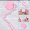 WADORN 10M Double Layer Polyester Flower Elastic Lace Trim OHAR-WR0001-02B-3