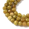 Natural Yellow Green Opal Beads Strands G-D306-A06-3mm-4