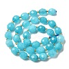 Natural White Jade Beads Strands G-D305-B01-01B-8