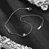 201 Stainless Steel Cable Chain Bracelets BJEW-H205-01E-P-1