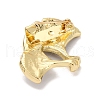 Zinc Alloy Rhinestone  Lapel Pins for Backpack Clothes JEWB-D305-02B-G-2