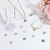 Fingerinspire 60Pcs 6 Colors Environmental Protection Electroplating Brass Pendants KK-FG0001-07-5