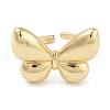 Rack Plating Brass Open Cuff Rings RJEW-M172-03G-2