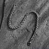 Tarnish Resistant 304 Stainless Steel Wheat Chains Bracelets BJEW-O091-04P-2