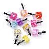 Glass Bottle Pendants X-GLAA-S181-04-2