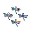 Rainbow Color Alloy Pendants PALLOY-N156-221-1