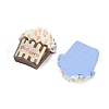 Opaque Resin Cabochons FIND-Z077-12-2