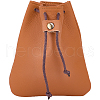 Rectangle Cowhide Leather Jewelry Storage Pouches AJEW-WH20002-33A-02-1