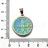 Ion Plating(IP) 304 Stainless Steel Pendants STAS-A053-24A-M-3