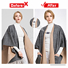Gorgecraft 4Pcs 4 Colors Polyester Elastic Sweater Shawl Clips AJEW-GF0005-47-6