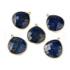 Natural Lapis Lazuli Pendants G-B009-07G-C-2