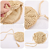 Beebeecraft 1Pc Papyrus Cotton Knitted Crossbody Bags AJEW-BBC0002-27B-6