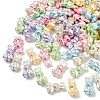Opaque Acrylic Imitation Pearl Beads OACR-B031-49-1