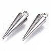 Tarnish Resistant 201 Stainless Steel Pendants STAS-S117-002C-01-2