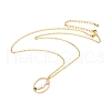 Colorful Cubic Zirconia Constellation Pendant Necklace NJEW-H166-01D-1