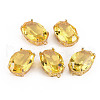 Transparent Glass Pendants GLAA-S193-009D-1