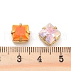 Square Opal Sew On Rhinestones RGLA-G024-02A-G-3