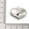 Non-Tarnish 304 Stainless Steel Pendants STAS-C094-02B-P-3