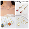   60Pcs 2 Colors Brass Connector Charms FIND-PH0021-02-6