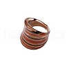 Dunhuang Style Glass Finger Rings FS-WGA00D8-06-2