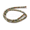 Natural Unakite Beads Strands G-F631-K19-3