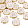 Golden Plated Alloy Charms ENAM-S118-01S-4