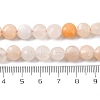 Natural Pink Aventurine Beads Strands G-C179-A16-03-5