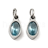 304 Stainless Steel Pendants STAS-D189-04P-3