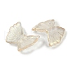 Spray Painted Glass Beads GLAA-Z007-02F-2