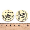 201 Stainless Steel Pendants STAS-T064-37G-9-3
