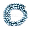 Shell Pearl Beads Strands BSHE-K015-6mm-02-4