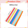 1350Pcs 10 Colors Lucky Star Origami Paper DIY-WH0349-211-2