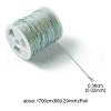 17M Rainbow Color Polyester Sewing Thread OCOR-E026-08C-4