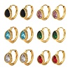 304 Stainless Steel Hoop Earrings EJEW-P309-04G-2