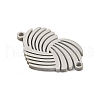 304 Stainless Steel Connector Charms STAS-P344-02P-2