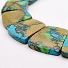Synthetic Gemstone Beads Strands G-P296-G01-2