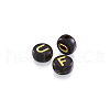 Opaque Acrylic Beads MACR-CW0001-01-3