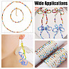 HOBBIESAY 10 Strands Electroplate Glass Beads Strands EGLA-HY0001-09-6