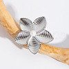 Flower Stainless Steel Rings for Women AN3798-4-2