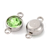 K9 Glass Connector Charms GLAA-G017-P13-2