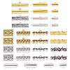 Brass Magnetic Slide Lock Clasps FIND-TA0001-10-15