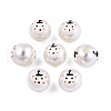 Animal Opaque ABS Plastic Imitation Pearl Enamel Beads KY-G020-03B-3