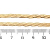 304 Stainless Steel Twisted Snake Chain Necklaces NJEW-Q013-08G-3