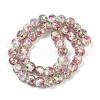 Handmade Glod Sand Lampwork Beads Strands LAMP-B028-03J-10mm-2