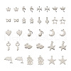 304 Stainless Steel Pendants STAS-TA0002-12P-2