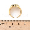 Brass Micro Pave Cubic Zirconia Cuff Rings RJEW-D307-05G-B-3